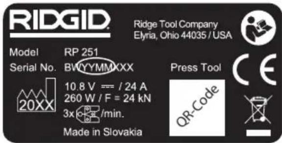 RIDGID RP 251 - Description - 3