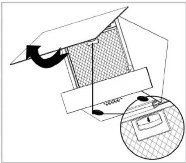 BEKO 7704331232 - Entfernen der Aluminiumfilter - 1
