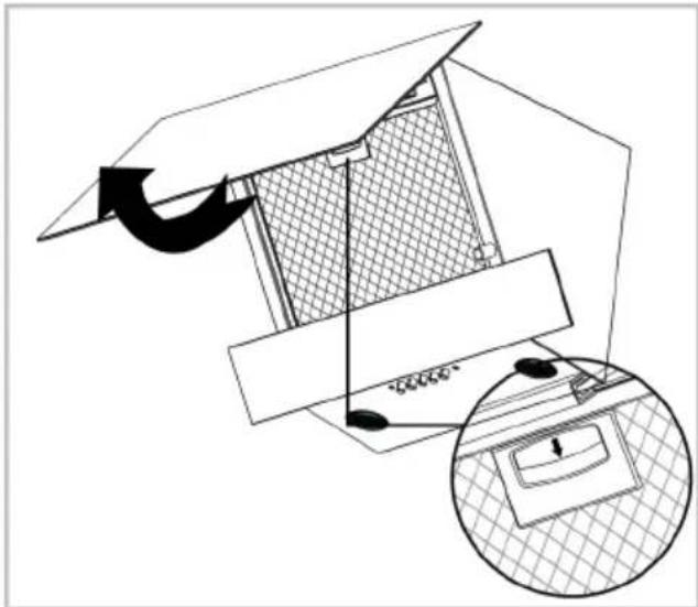 BEKO 7704331232 - Înlăturarea filtrelor de aluminiu - 1