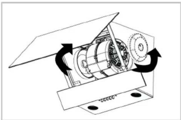 BEKO 7704331232 - Entfernen der Kohlefilter - 1
