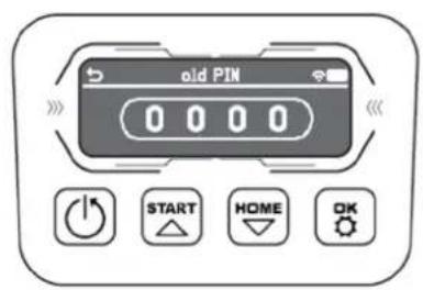 Texas TMX600 - Change PIN code - 2