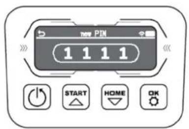 Texas TMX600 - Change PIN code - 4