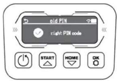 Texas TMX600 - Change PIN code - 3