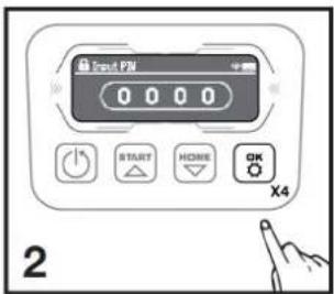 Texas TMX600 - Start und Test der Installation - 2