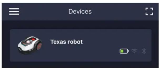 Texas TMX600 - Control robot in a second mobile phone - 1
