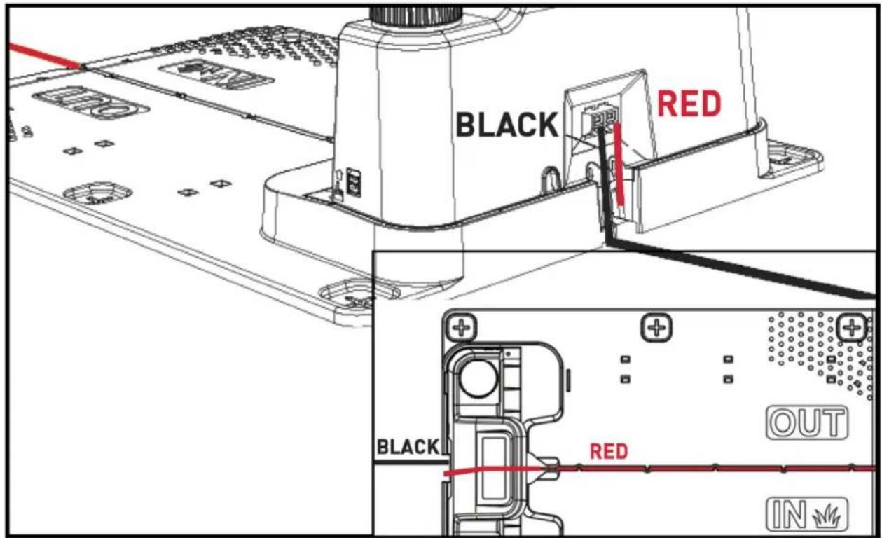 Texas TMX600 - Connect boundary wire to charging station - 2