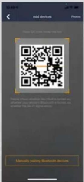 Texas TMX600 - Verbindung über den QR-Code - 3