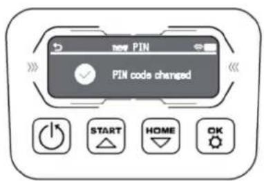 Texas TMX600 - Ændring af PIN kode - 3