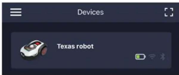 Texas TMX600 - Controlla il robot in un secondo telefono cellulare - 1