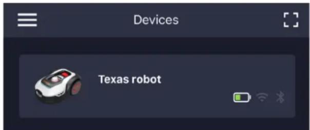 Texas TMX600 - Steuern des Roboters mit einem zweiten Smartphone - 1