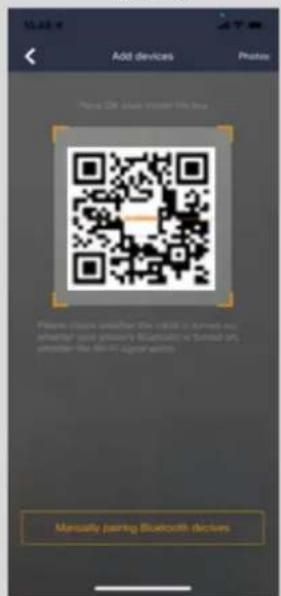 Texas TMX600 - Connessione tramite codice QR - 2