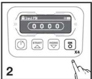 Texas TMX600 - Démarrage et test de l'installation - 2