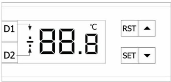 Alphacool Eiszeit 2000 Chiller - Configuration - Panneau de Commande - 1