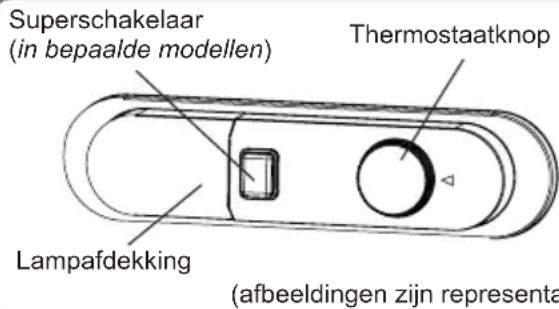 SHARP UD121T2W - Thermostaatinstelling - 1