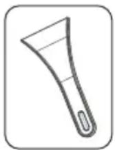 SHARP UD121T2W - ThePlastic Scraper (In some models) - 1