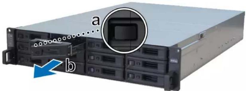 SYNOLOGY RackStation RS3621xs+ - Installation des disques - 1