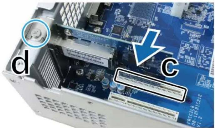 SYNOLOGY RackStation RS3621xs+ - Pour installer des cartes d'interface réseau - 2