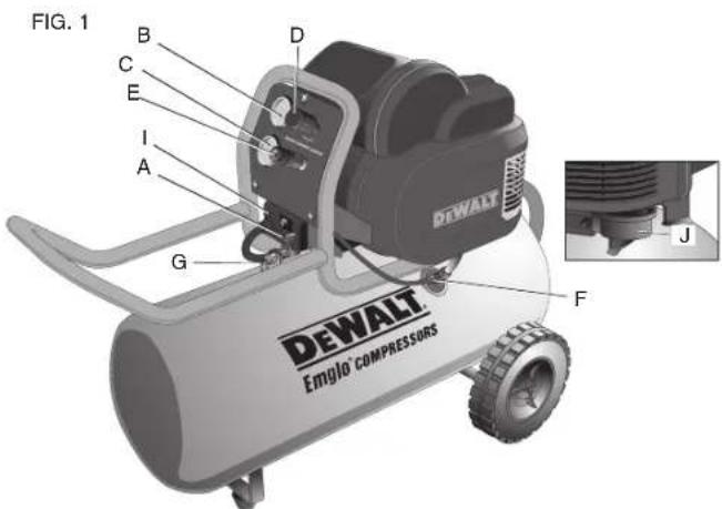 DEWALT D55167 - Pump/Motor Specifications - 1