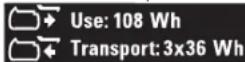 DEWALT DCB549 - TRANSPORT DE LA BATTERIE FLEXVOLT - 2