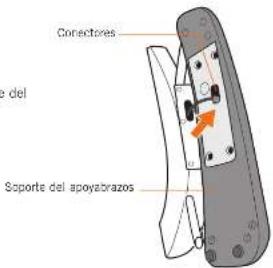 Connectores Soporte del apoyabrazos