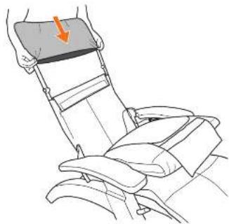 Human Touch Perfect Chair PC-610 - Instale las almohadillas - 1