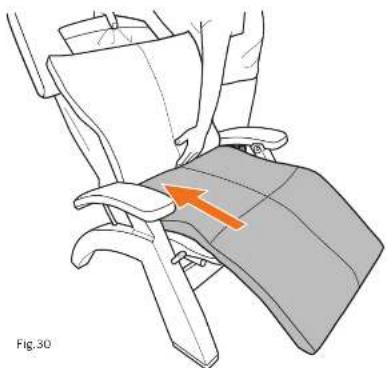 Human Touch Perfect Chair PC-610 - Installer les coussins - 4