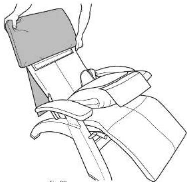 Human Touch Perfect Chair PC-610 - Instale las almohadillas - 2