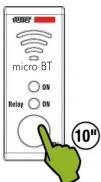 Vemer micro BT - RÉINITIALISATION DE L'APPAREIL - 1