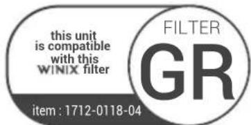 Winix T800 - Resetting Filter Life: - 1