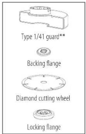 DEWALT DCG415B - ACCESSORIES CHART - 10