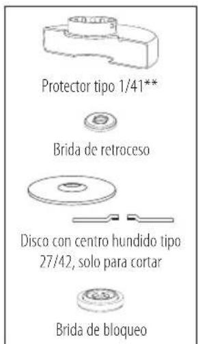 DEWALT DCG415B - TABLA DE ACCESORIOS - 7