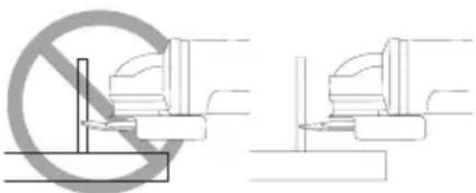 DEWALT DCG415B - Edge Grinding and Cutting (Fig. K) - 1