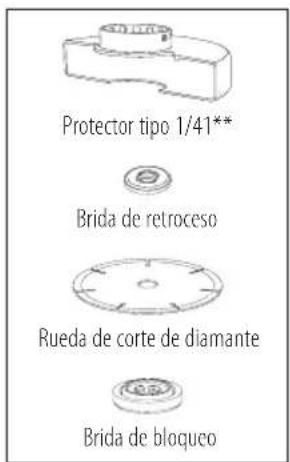 DEWALT DCG415B - TABLA DE ACCESORIOS - 9