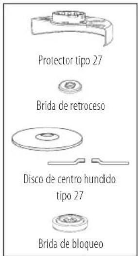 DEWALT DCG415B - TABLA DE ACCESORIOS - 1