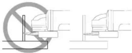 DEWALT DCG415B - Coupes et meulage angulaires (Fig. K) - 1