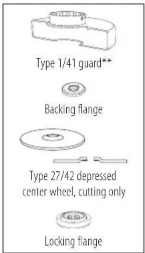 DEWALT DCG415B - ACCESSORIES CHART - 8