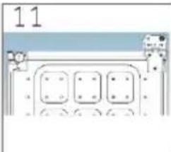 HAIER H4F272WEH1K - Montageschritte (Abb. 10.9): - 1
