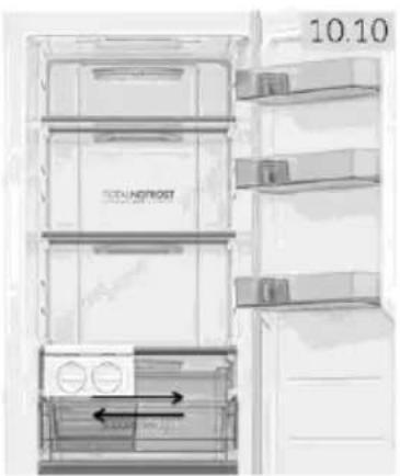 HAIER H4F272WEH1K - Mover el fabricador de cubitos de hielo - 1