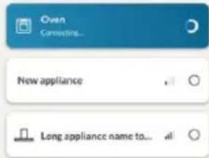 HAIER H6 ID23B3CTW - Searching your appliance - 1