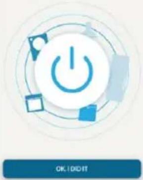 HAIER H6 ID23B3CTW - Turn OFF and then ON your appliance - 1