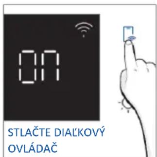 HAIER H6 ID23B3CTW - Ako aktivovat dial'kové ovládanie: - 3