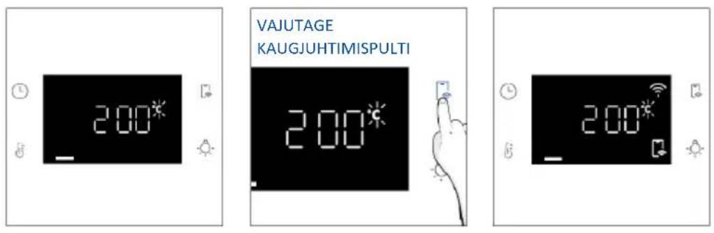HAIER H6 ID23B3CTW - Kaugjuhtimispuldi aktiveerimine. - 4