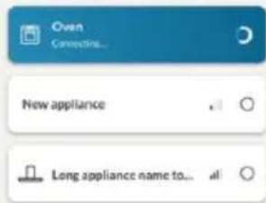 HAIER H6 ID23B3CTW - Searching your appliance - 1