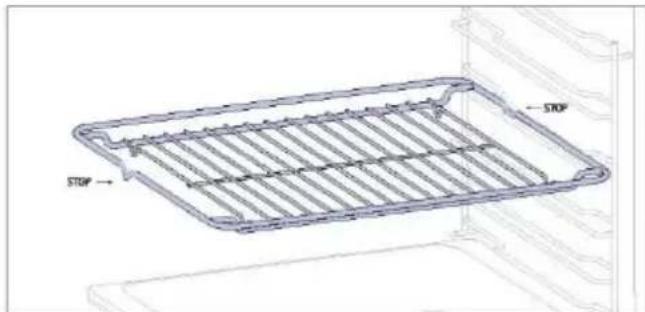 HAIER H6 ID25B3LYTB - Grille métallique - 1