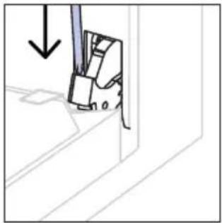 HAIER H6 ID25B3LYTB - OUTSIDE THE OVEN: removal and cleaning the glass door - 2