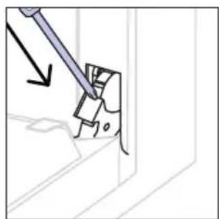 HAIER H6 ID25B3LYTB - OUTSIDE THE OVEN: removal and cleaning the glass door - 10