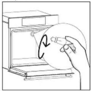 HAIER H6 ID25B3LYTB - Changing the bulb on top: - 4