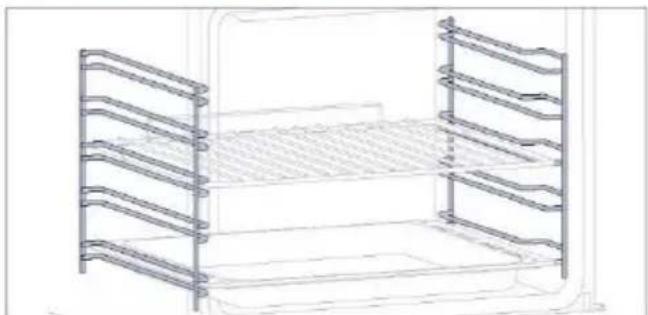 HAIER H6 ID25B3LYTB - Rejillas metálicas laterales (sólo si están presentes\*) - 1