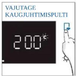 HAIER H6 ID25B3LYTB - Kaugjuhtimispuldi aktiveerimine. - 3