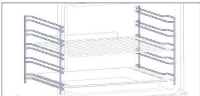 HAIER H6 ID25B3LYTB - Lateral wire grids (only if present\*) - 1